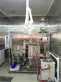 北京短程分子蒸馏仪AYAN-F60蒸发浓缩设备